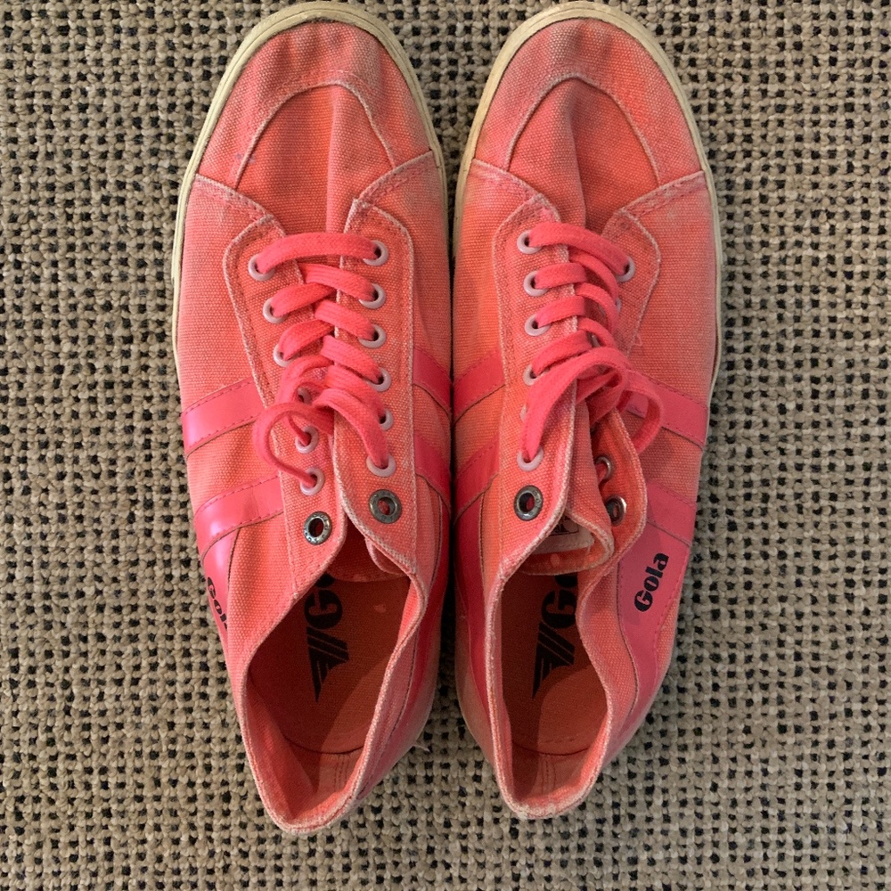 Gola for Madewell Pink Canvas Sneakers - Picture 2 of 5